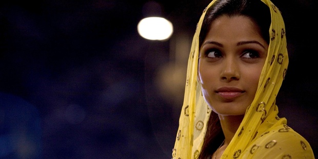 Freida Pinto as Latika in a scene from the film Slumdog Millionaire.