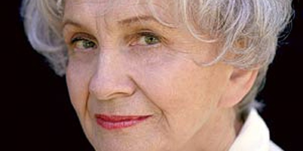Canadian writer Alice Munro.