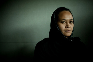 Patricia Vichmann takes the role of Sanichari, an untouchable, in Rudali - the Mourner, a tale of Indian women's exploitation and survival. Photo / Michelle Hyslop