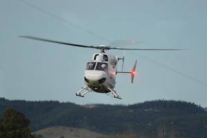 The Lowe Corporation Rescue Helicopter was on its way to the scene. File photo / Hawke's Bay Today