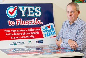 Dr Robin Whyman, from the Hawke's Bay district Health Board. Hastings voters voted to keep fluoride in the water supply.