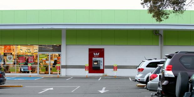 An elderly couple were robbed after withdrawing cash from a Westpac ATM on Tuesday morning. Photo / Duncan Brown