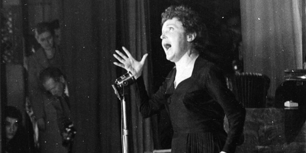 French singer Edith Piaf.