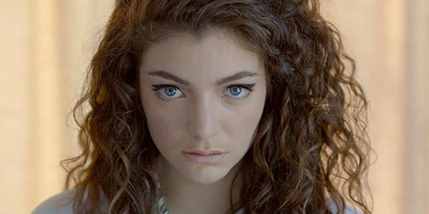Lorde in a still from her video for Royals.