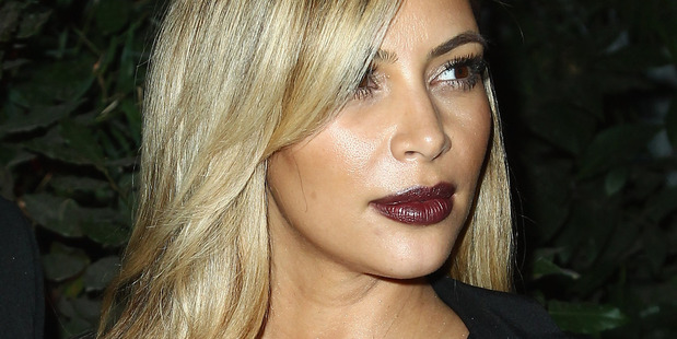 Kim Kardashian's engagement ring sold for nearly NZ$896,000. Photo / Getty Images