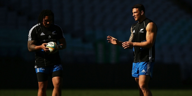 Ma'a Nonu and Sonny Bill Williams. Photo / Getty Images