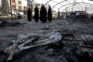 Iraq is losing around a thousand lives a month to terrorist bombings. Photo / AP