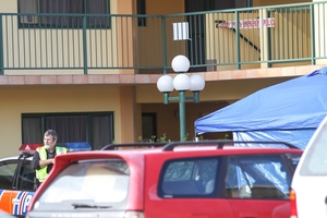 The motel remained open during the investigation.