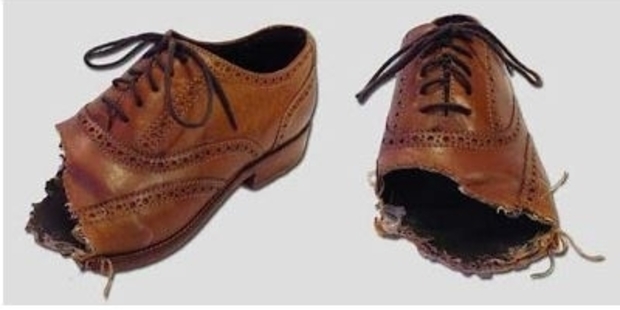 Jack had chewed through about a third of one of Terrence Nowlin's shoes.