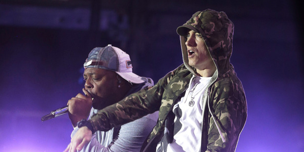 Eminem's new song has been criticised by a gay rights charity. Photo / AP