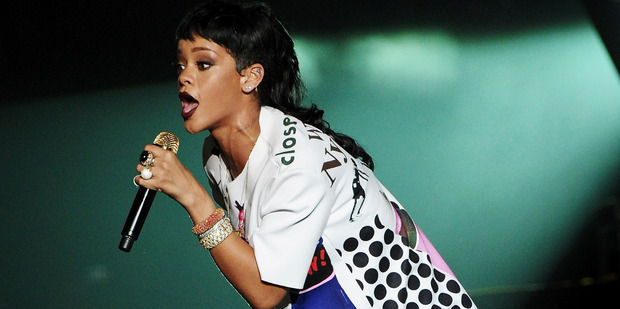 Rihanna tweets have been acted on by Thai police. Photo / AP