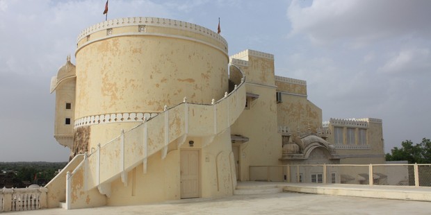 Castle Mandawa tower suite is as high as one can go. Photo / Paul Rush