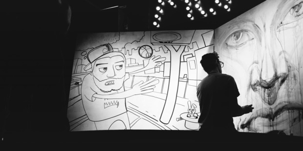 Secret Walls will encourage artists and spectators to interact.