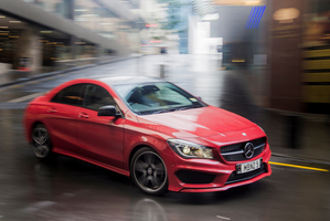 Mercedes-Benz wants to position the new CLA as an 'affordable' car. Photo/Ted Baghurst