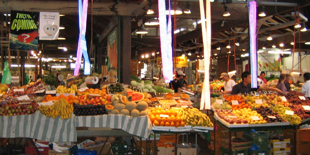 The Fremantle Markets, just a 20-minute drive from Perth's CBD. Photo / Viva