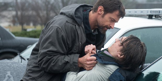 Hugh Jackman and Paul Dano face off in Prisoners.