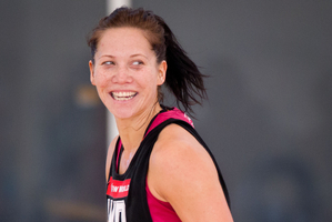 Midcourter Katarina Cooper could make her debut for the Silver Ferns in the three-test series against Malawi. Photo / Richard Robinson