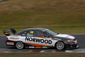 Mark Gibson was top at last year's Elite Motorsport Academy and is now driving a V8 Supercar. Picture / Euan Cameron