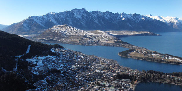 The beautiful city of Queenstown. Photo / Doug Sherring