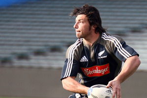 Former All Black Byron Kelleher.