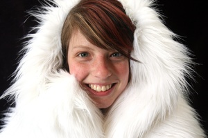 REGAL FURSONA: Fursuit maker Juliet Johnston, of Sparky Can Do! PHOTO/LYNDA FERINGA
