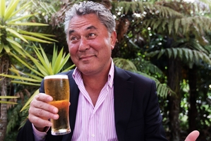 Radio presenter John Tamihere says he has strong views on alcohol abuse. Photo / APN
