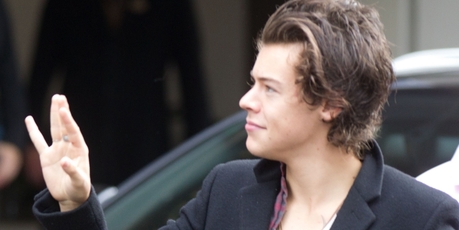 One Direction's Harry Styles. Photo / Richard Robinson