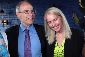 Our dull mayoral election, won by Len Brown, pictured with his wife Shan Inglis, could have been a referendum on the sanctity of marriage. Photo / APN