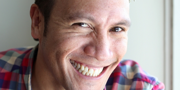 Tamati Coffey is not in the slightest bit camp. His "gay trait", he says, is folding things. Photo / Chris Gorman