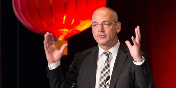 Fonterra chief executive Theo Spierings tells the summit that a "she'll be right attitude" is not acceptable. Photo / Greg Bowker