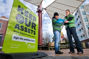 The Keep our Assets campaign is forcing a referendum on the sale of state-owned companies. Photo / APN