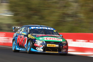 Mark Winterbottom drives the #5 Pepsi Max Crew FPR Ford during the Bathurst 1000. Photo / Getty Images