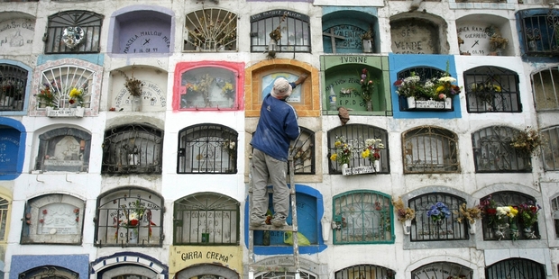 The Day of the Dead is an important day in Latin America. Photo / AP