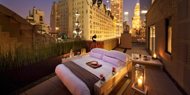 A night under the stars at AKA Hotel will set you back $2350.