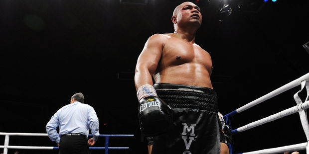 David Tua is training hard for his comeback fight against Russian giant Alexander Ustinov next month in Hamilton. Photo / File