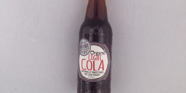 Phoenix Organic Light Cola, $2.45 for 330mls.