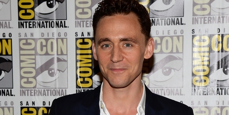 Tom Hiddleston at Comic-Con.
