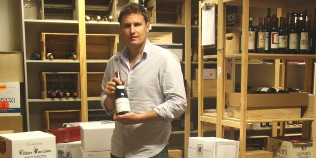 Simon Ward, director of Webb's fine wine department. Photo / Supplied.