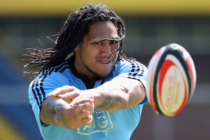 Nonu's back at the Blues, effectively because no other NZ franchise wants him. Photo / Getty Images
