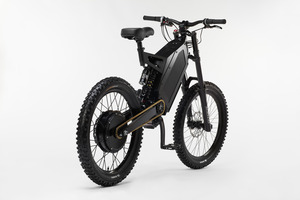 The Stealth Bomber performance electric bike has a 4.5kw DC electric motor. Photo / Supplied