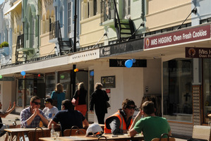 New Regent Street is back in business, Christchurch. Photo / Liz Light