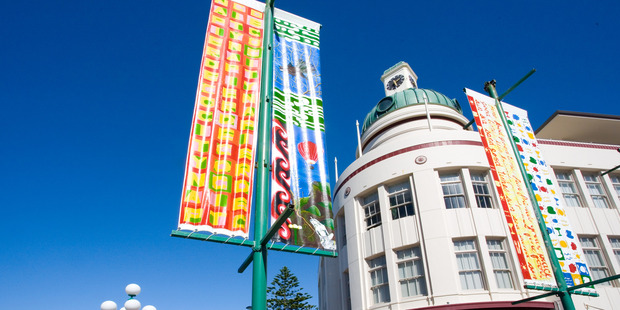 The Dome hotel in Napier.