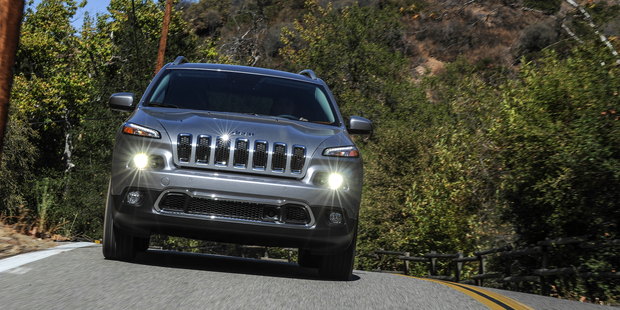 The Jeep Cherokee Limited on the roads around LA. Photo / Supplied