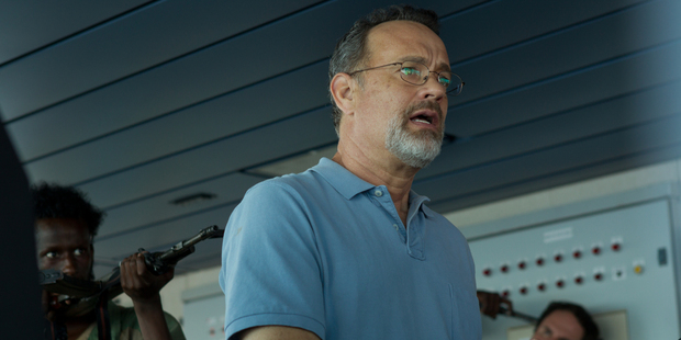 Tom Hanks plays the titular role in Captain Phillips . Photo / AP