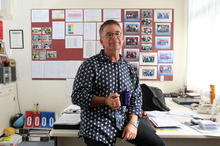 Marc Dombroski, principal of Onepoto School in Northcote, Auckland. Photo / Janna Dixon 
