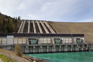 The Benmore power station, part of Meridian Energy's assets. Photo / Richard Robinson