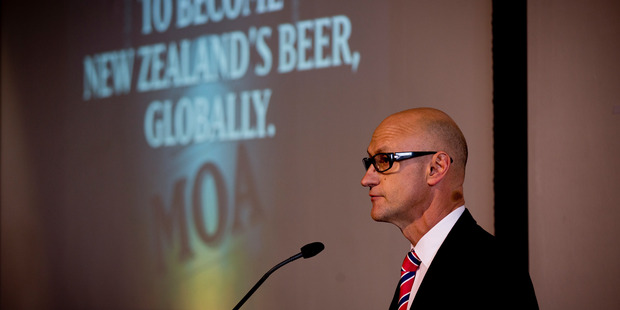 Geoff Ross from Moa Beer. Photo / Dean Purcell.