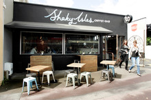 Shaky Isles Coffee Co. in Kingsland. Photo / Janna Dixon