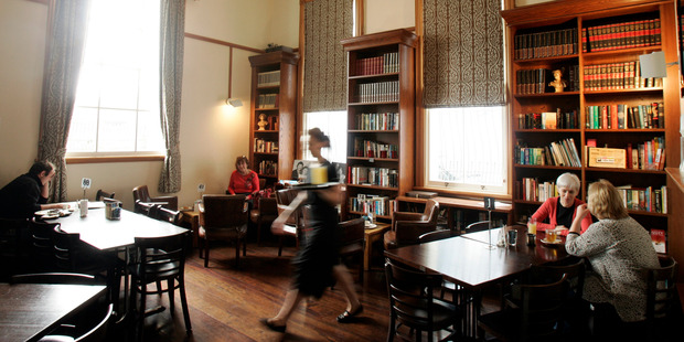 The Library cafe in Onehunga. Photo / Janna Dixon