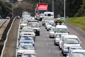Public transport improvements have been nominated by 54.6 per cent of participants in the latest poll as the best way to improve Auckland's traffic problems. Photo / Natalie Slade